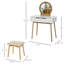 Ensemble coiffeuse avec tabouret et miroir Messerschmidt-1773712540