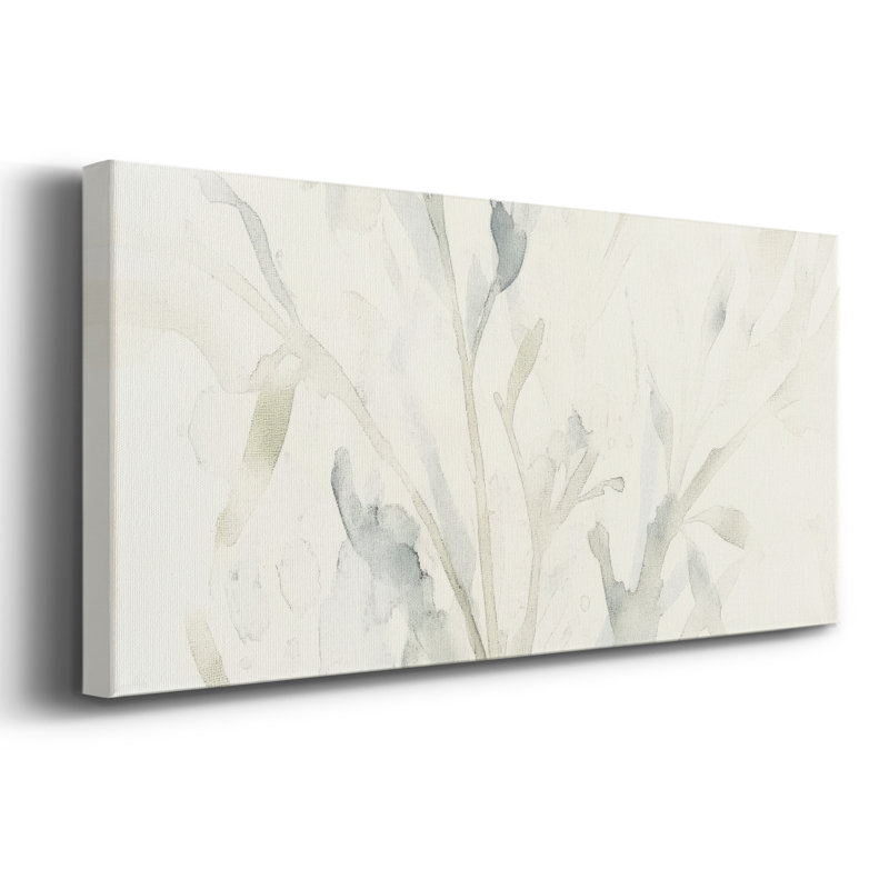 Abstract Series 9 #LXII-Wide Gallery Wrapped Canvas, 12" H x 30" W