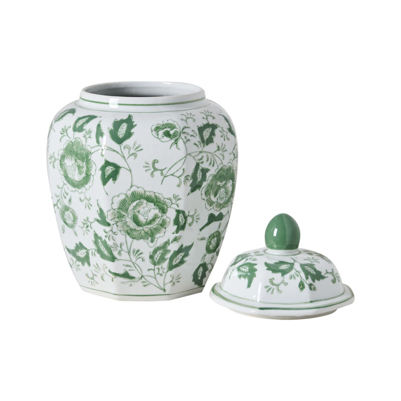 Handmade Porcelain Ginger Jar