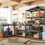 28" W Storage Shelving Adjustable Shelving Uint Heavy Duty Garage Shelving For Pantry