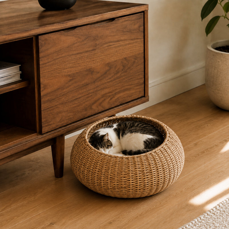 Canvas Nest Pet Bed
