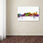 "calgary canada horizon" par michael tompsett, impression sur toile tendue-15722388