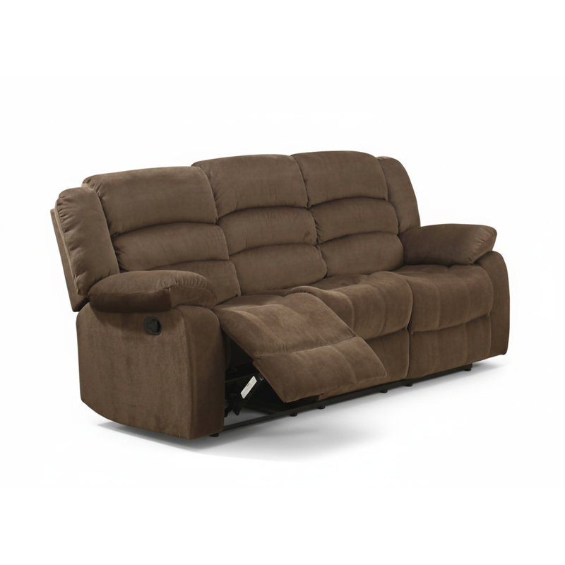Canapé inclinable 81 po avec accoudoirs coussinés