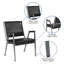 Fauteuil de réception médical antimicrobien Adeline 1000 lb Adeline