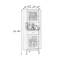 Armoire de coin Retro