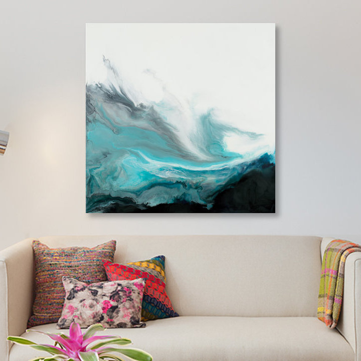 « apmode », reproduction d’impression sur toile, H 48 po x l 48 po x P 1,5 po, Pas de tapis, Toile tendue