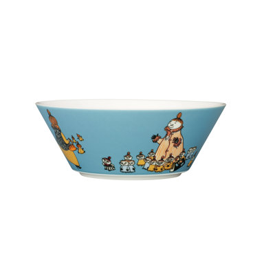 Moomin 7.7" Salad or Desert Plate Misabel Yellow