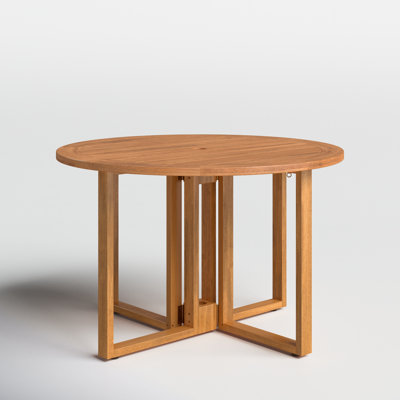 Keat 47.3'' Fliptop Outdoor Dining Table