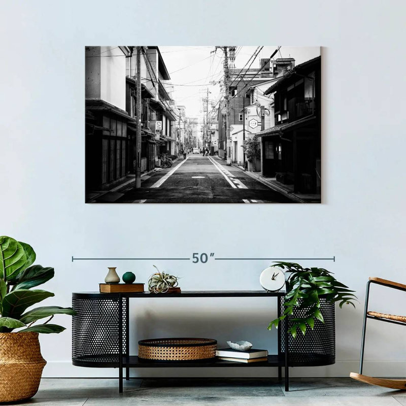 Sireci Japan Urban Scene, 30" H x 45" W