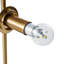 Barnesbury 1-Light Armed Sconce, Frosted White Glass Globe & Brass Wall Sconce