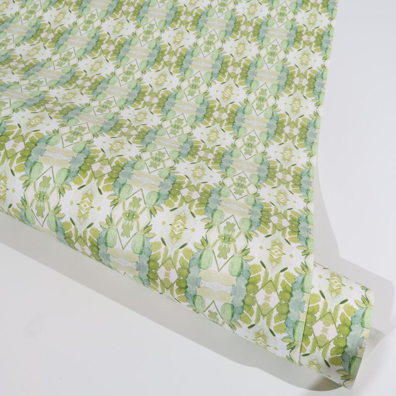 Wildflowers II Wallpaper, Cellulose/Polyester