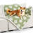 Waterproof Double-Sided Dog Blanket  - Washable Sherpa Fleece & Jacquard , Green-104875903