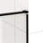56-60" W X 72" H Semi-Frameless Sliding Shower Door, 5/16"(8Mm) Clear SCGG Tempered Glass Finish, Cut Adjustable Width 4"