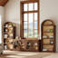 3 Piece Cabinet Set – 71" Tall Kitchen Pantry Set Of 2 And 70"Tall Sideboard With 2 Drawers & Barn Doors, With Hutch-392921771