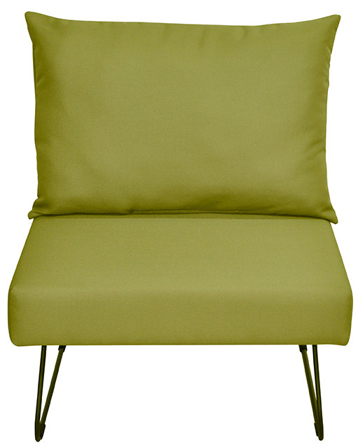 Sit Upholstered Accent Chair, Lime
