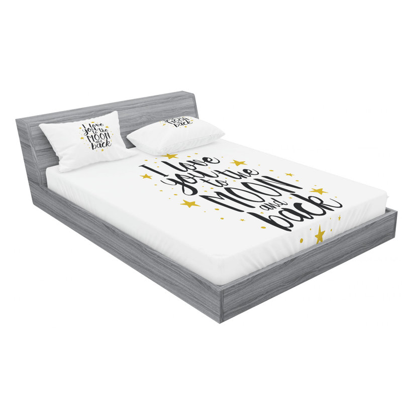 Microfiber Sheet Set, Queen Sheet Set + Fitted Sheet + 2 Pillowcases