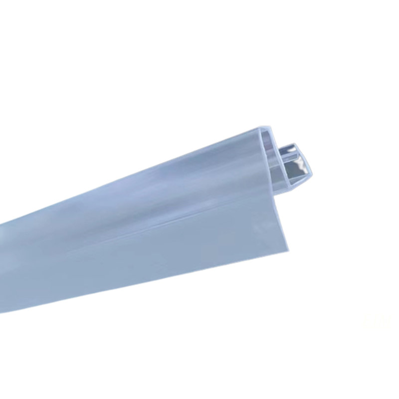 Bande de joint de porte de douche durable et flexible - empêche les fuites d'eau, garde la salle de bain sèche et propre en nickel brossé
