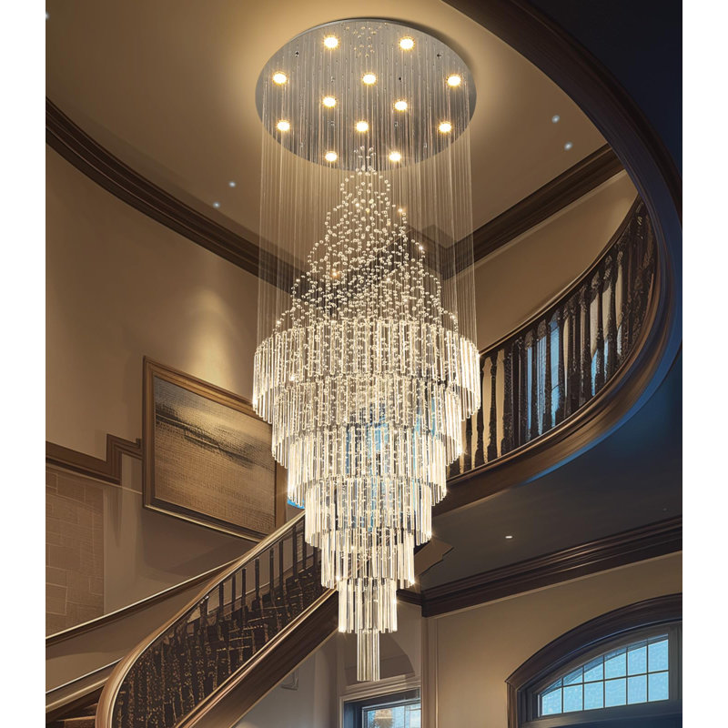 Lustre Glam, 118" H x 31.5" W x 31.5" D, Argent argent