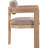 Sacha Frink Upholstered Dining Arm Chair-990218004-990218031