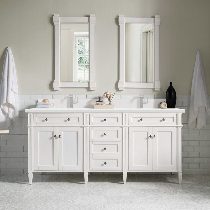 Dussault Mirror, 39.25" x 22", Bright White