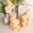 Maple Leaf Flickering Flameless Candles Battery Operated With 6 Hours Timer, Real Wax Led Pillar LED Candles Christms Wedding Decoration