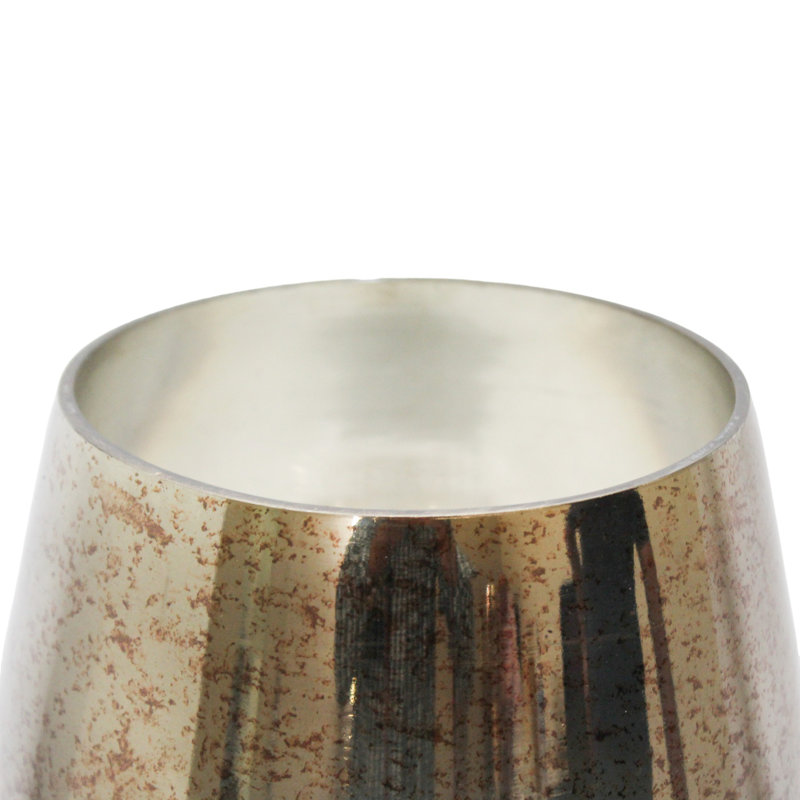 Vase de table en verre Elegant, H 17 po x l 7 po x P 7 po
