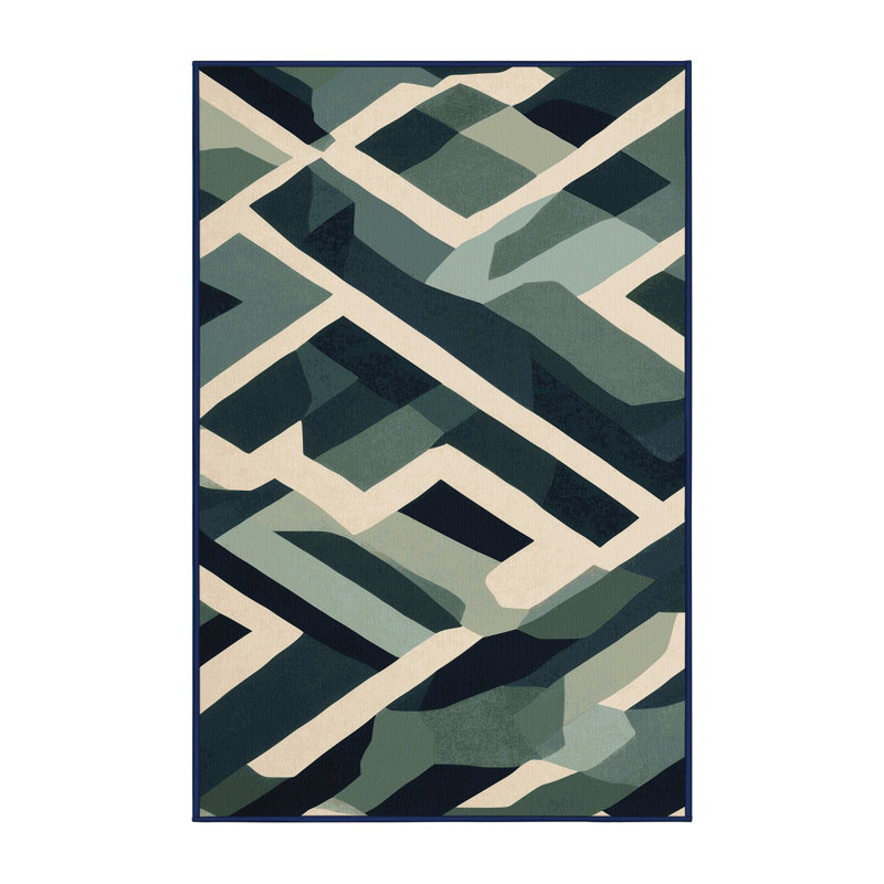 Tranquil Glow Rug, Rectangle 2' x 3'