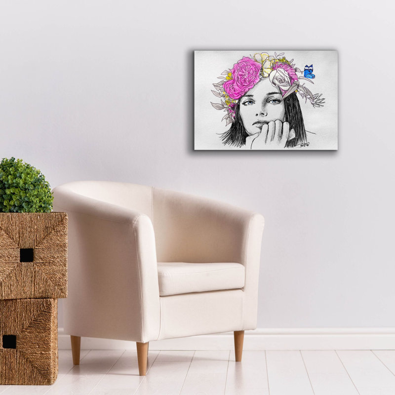 «Spring Harvest» par Loui Jover, art mural sur toile, H 18 po x l 26 po x P 0,75 po