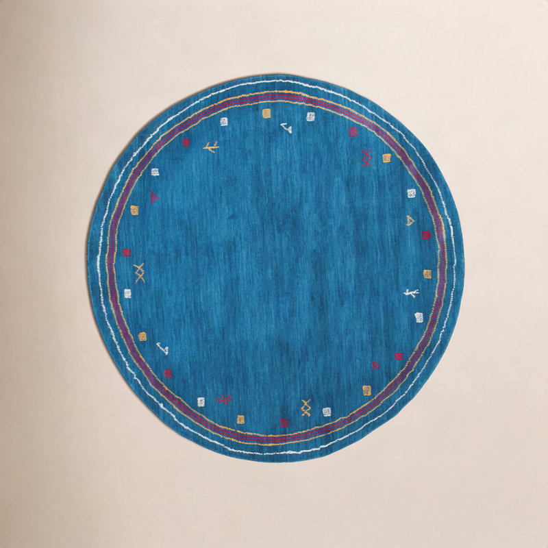 Tapis bleu Danette, Rond 6 pi