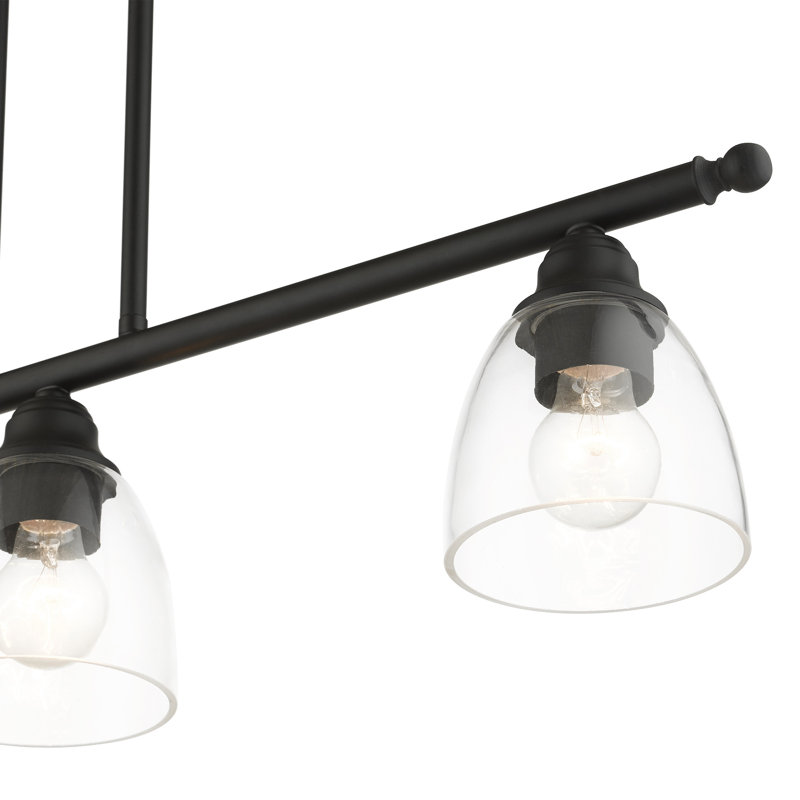 Coralino 3 - Light Kitchen Island Pendant, Black