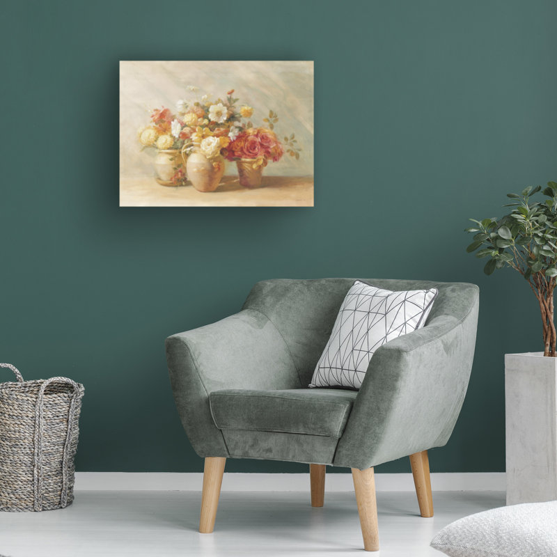 Art sur toile Danhui Nai Sunny Bouquet, H 14 po x l 19 po