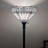 Tiffany Torch Floor Lamp Sky Color Stained Glass Hexagon Mission