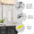 4-Light Modern Bathroom Vanity Light-917279240