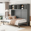 Grand lit escamotable mural avec armoires supérieures-1733047085-1733047080