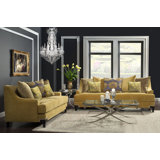 Viscontti 91'' Velvet Sofa