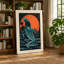 Whale Breaching Sun Coastal - Wrapped Canvas-256731946-256731951