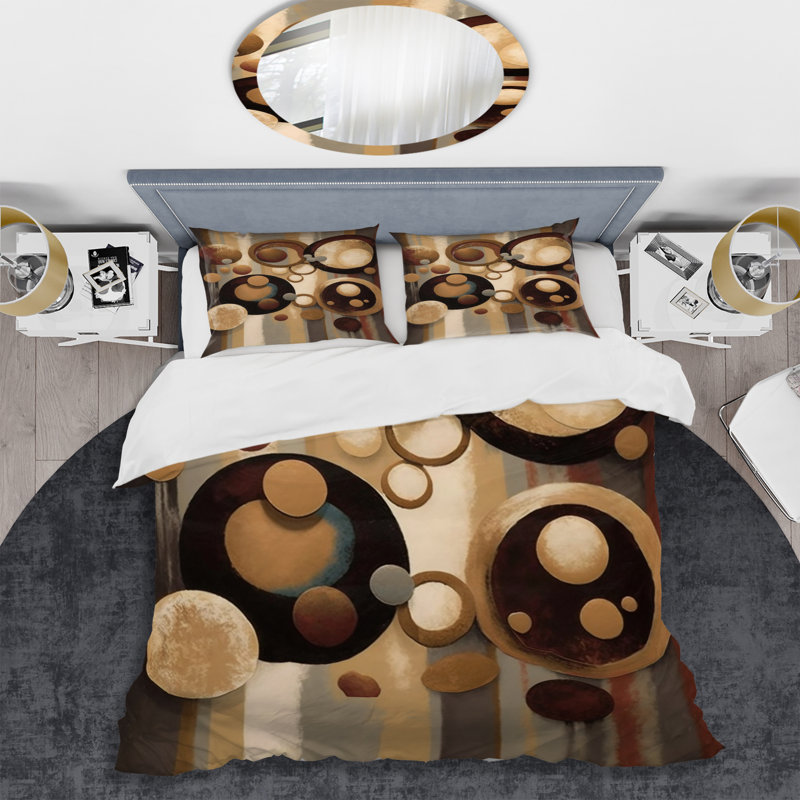 Ensemble de housse de couette en microfibre / polyester Aged Barrel Universes VI Bedding