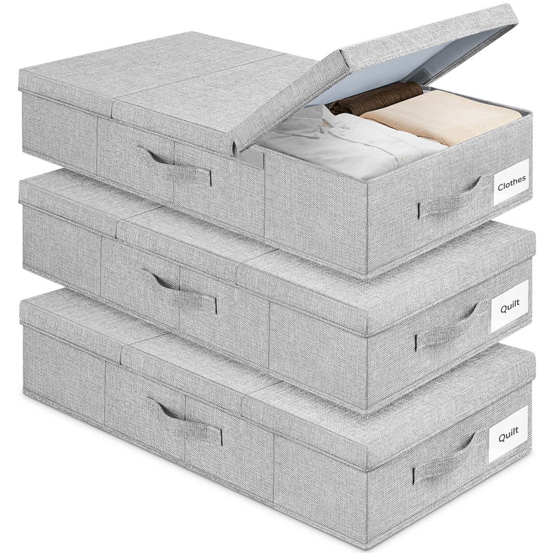Rebrilliant Fabric Box, Gray, 2