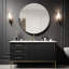 Miroir de salle de bain rond en métal-545460150-545460147