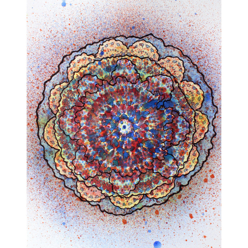 Stain 14 Print by Katie Schutte, 32" H x 24" W
