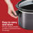 Hamilton Beach® Extra Large 10 Quart Slow Cooker with Full-Grip Folding Handles for Easy Carrying and Compact Storage