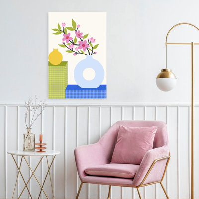 Art contemporain fleur contemporaine