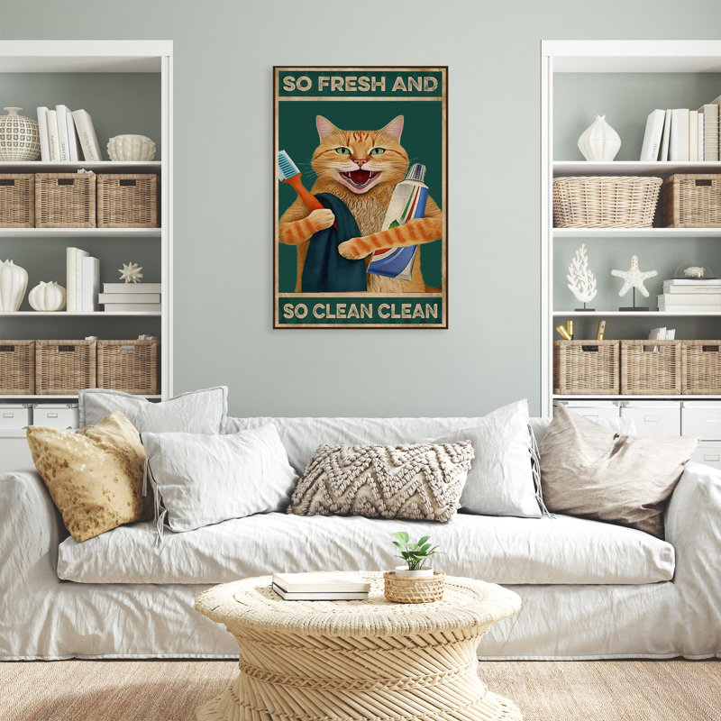 So Fresh And So Clean Clean - 1 pièce, impression sur toile tendue, H 36 po x l 24 po x P 1,25 po