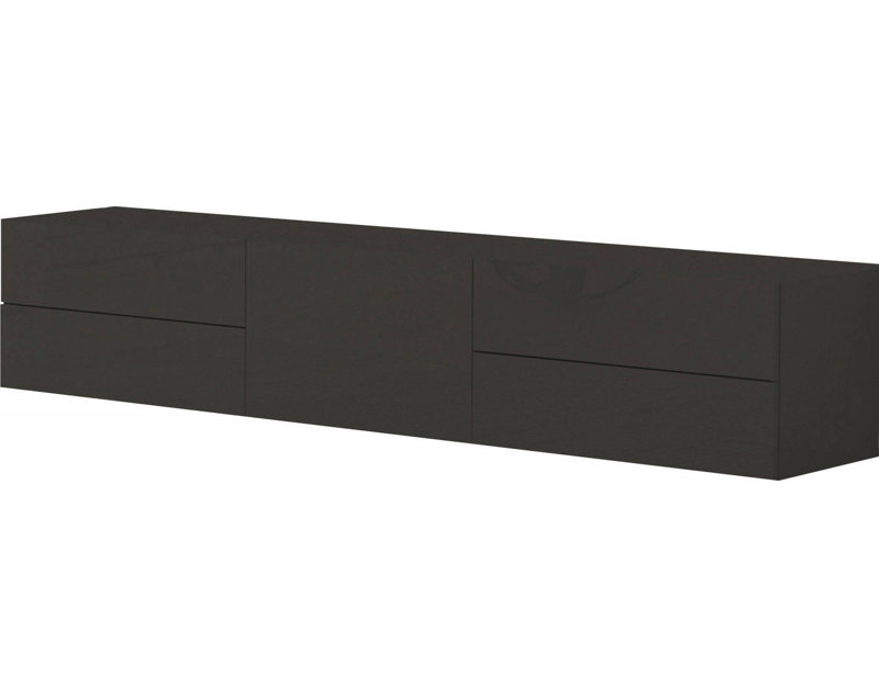 Betty-May TV Stand for TVs up to 50", Anthracite