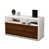 Walnut / Matte White