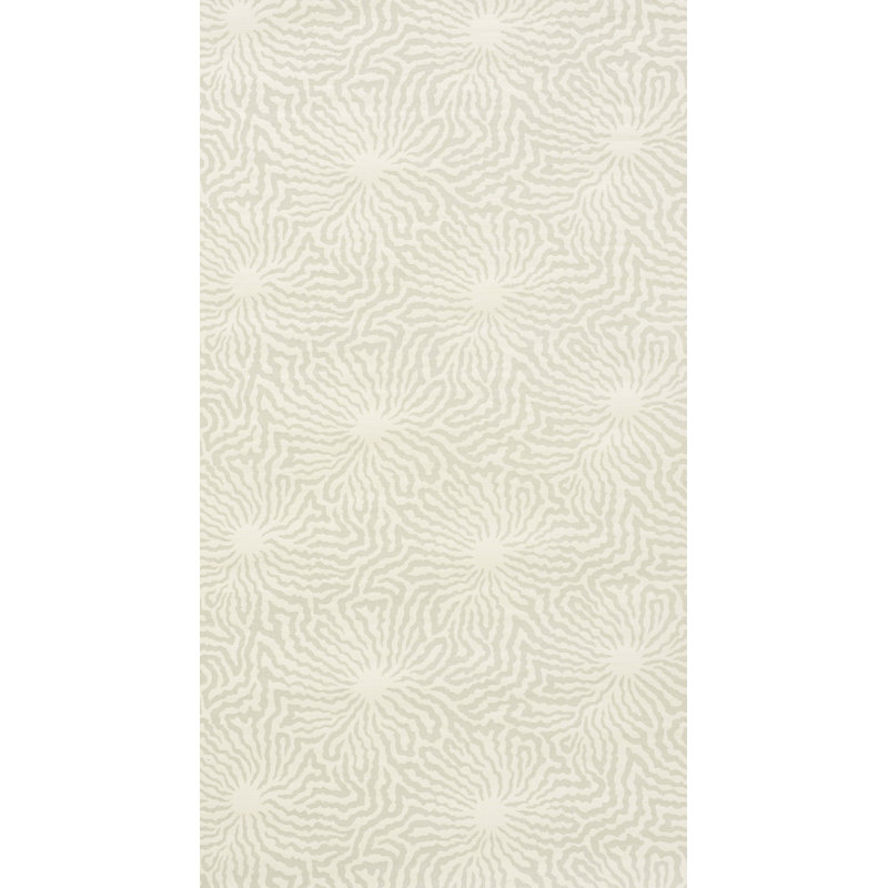 Papier peint Schumacher x Celerie Kemble, Brume blanc cassé