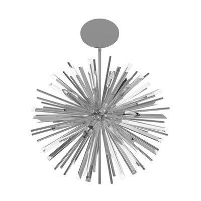 Lustre spoutnik en métal 10 lumières Bruna