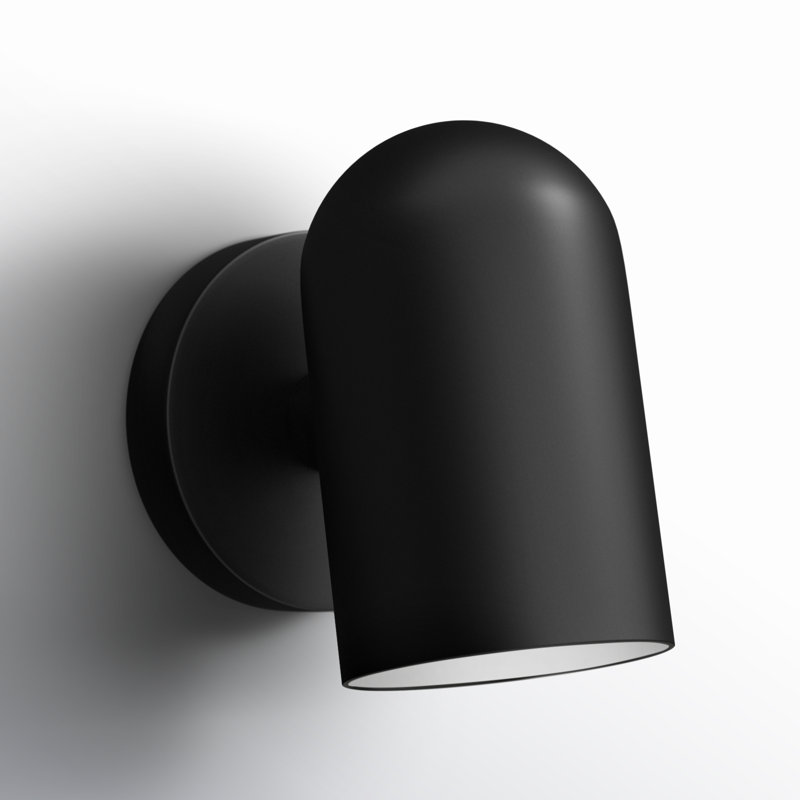 Cyla Aluminum Wall Light, Black