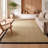 Locklin Farmhouse Cottage Border Jute Natural/Black Rug-1946578303