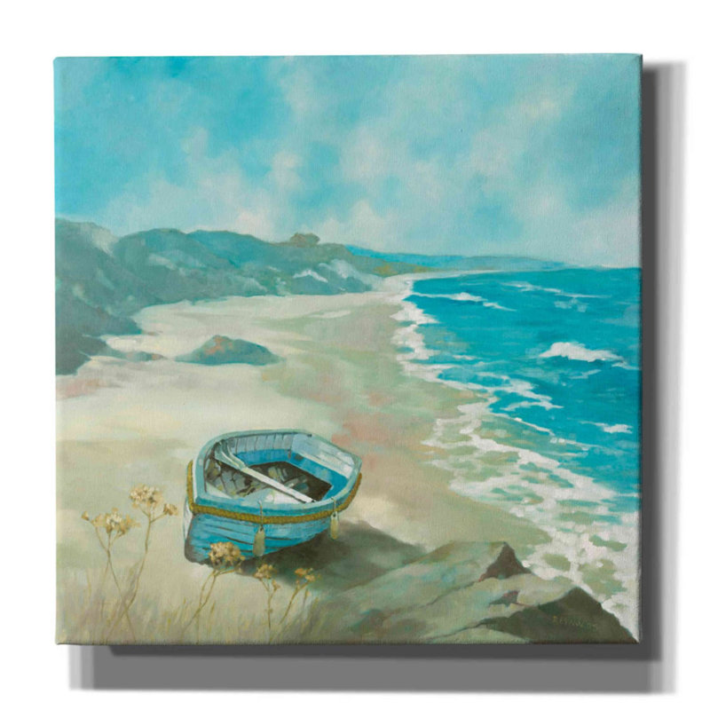 «Boat Show 1» par Graham Reynolds, art mural sur toile, H 26 po x l 26 po x P 1,5 po